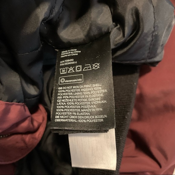 H&M | Burgundy Bomber-style Jacket - Picture 10 of 10